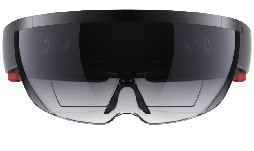 Microsoft hololens front view