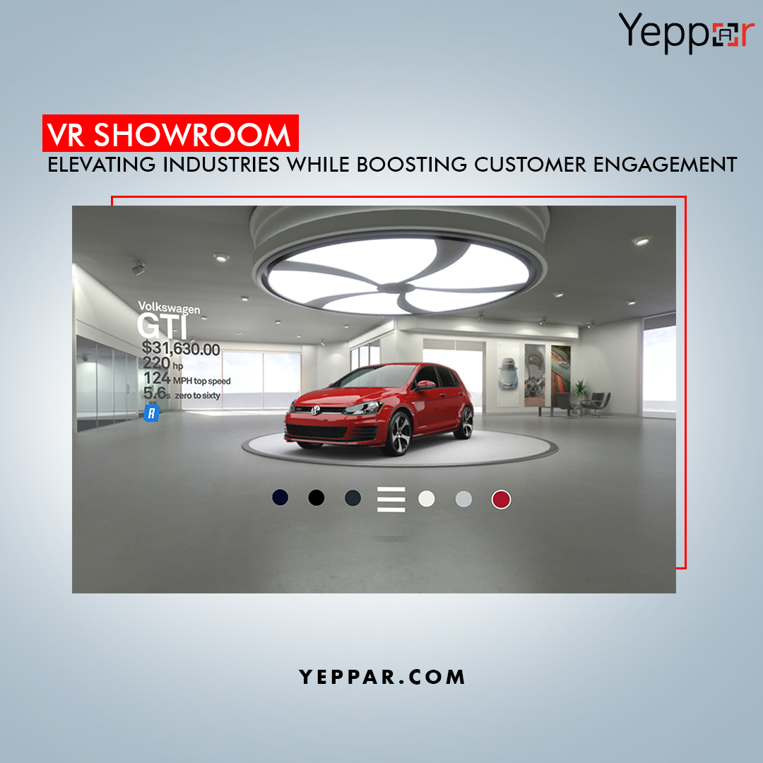 VR Showroom – Elevating Industries While Boosting Customer Engagement