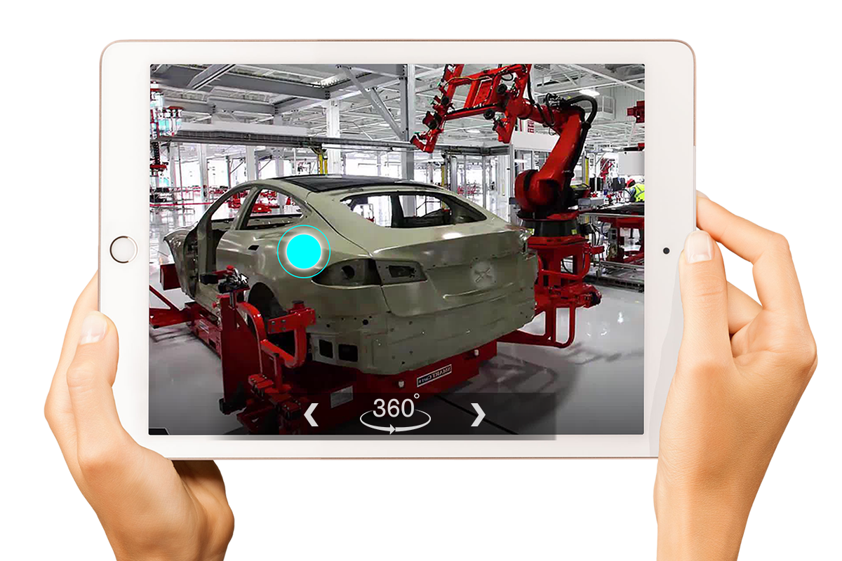 Virtual showroom for Manufacturing