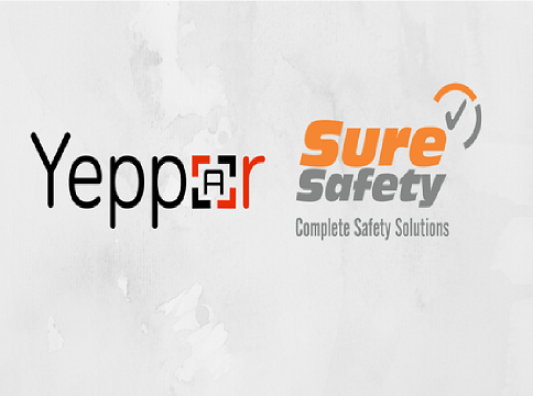 Yeppar Sure Safety Augmented Reality Safety Magazine collaboration