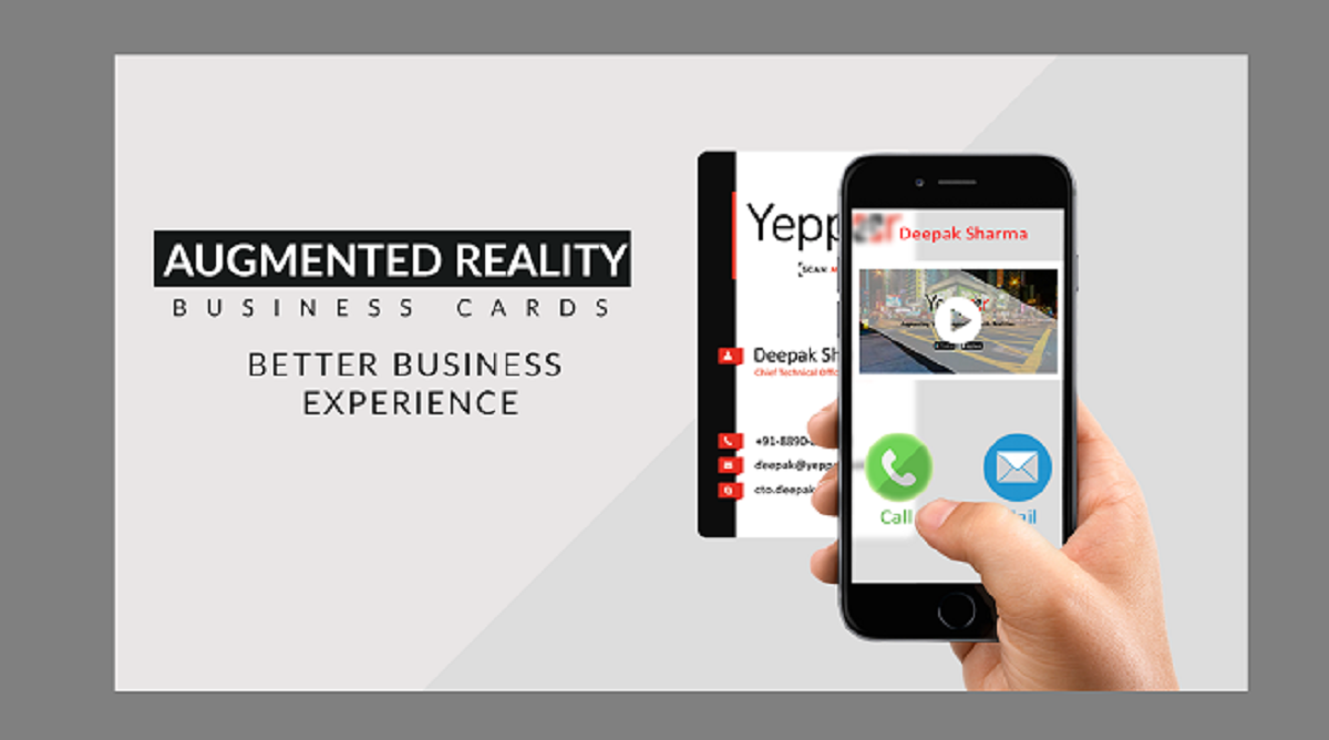Augmented Reality Business cards: Better Business Experience