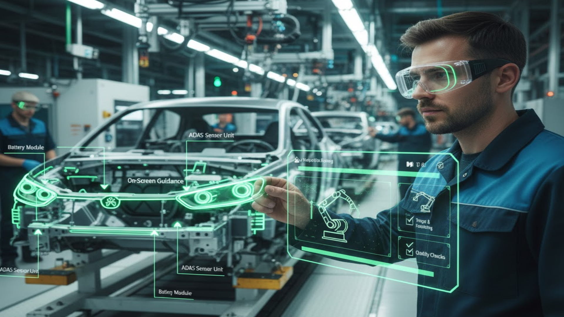 AR-Enabled Assembly Training for Next-Gen Manufacturing Lines