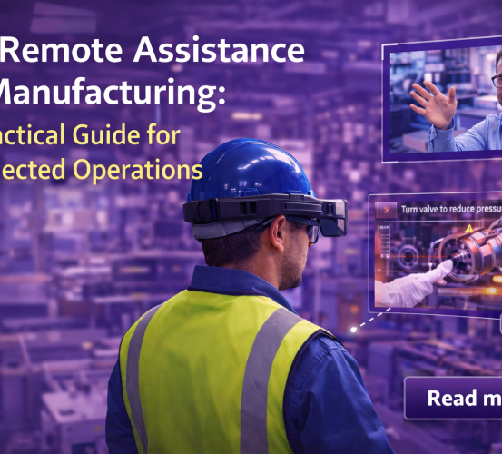 AR Remote Assistance in Manufacturing: A Practical Guide for Connected Operations
