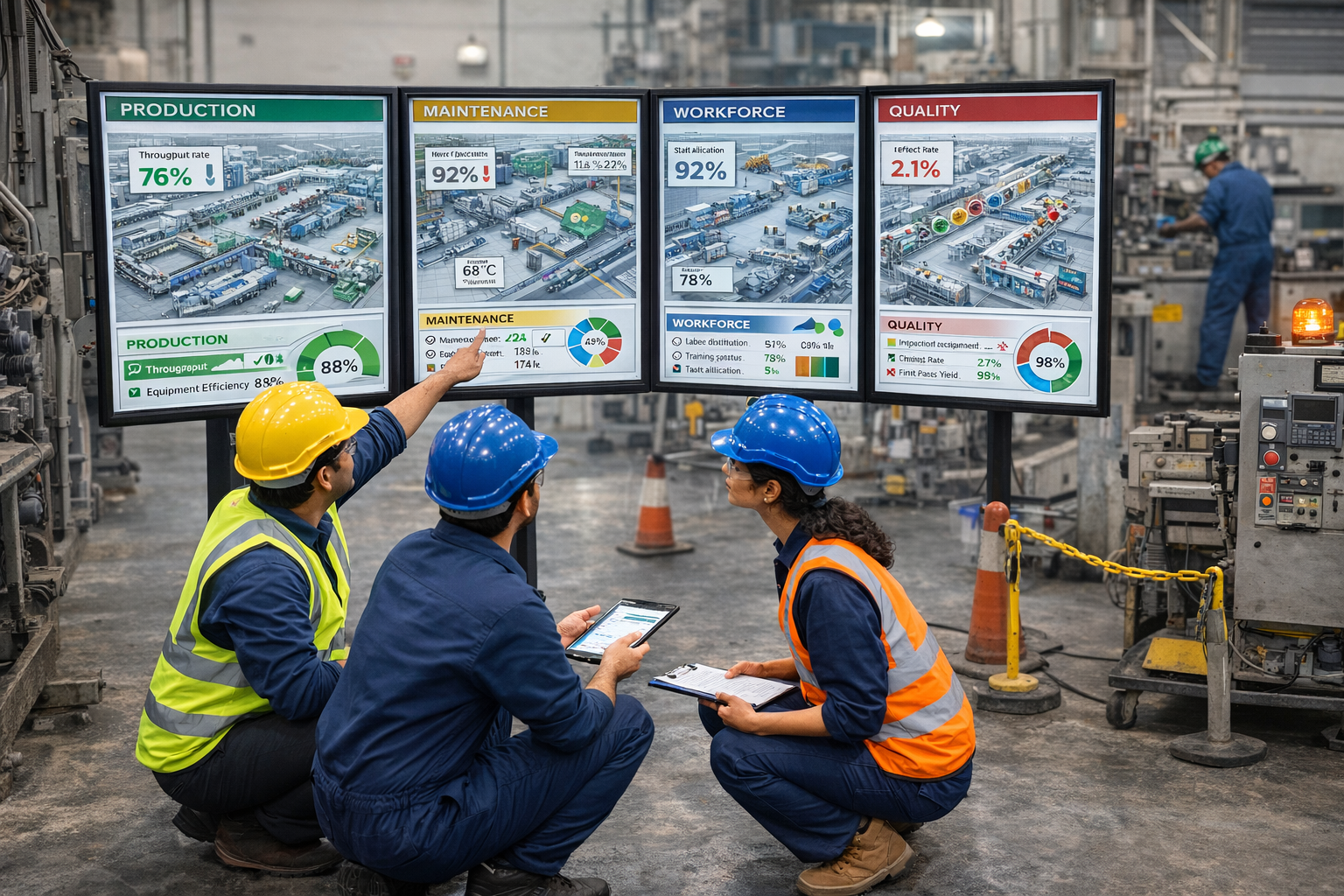 Domain-Specific KPI Understanding in Manufacturing
