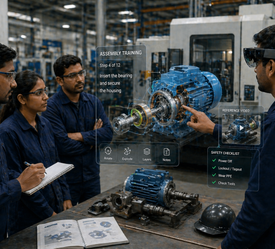 Top Use Cases of AR and VR in Manufacturing Training