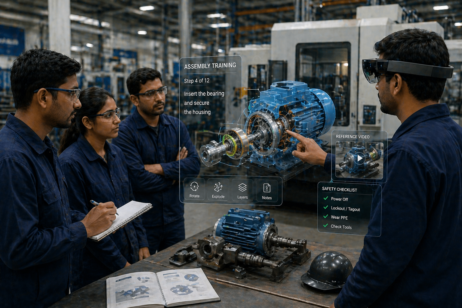 AR and VR in Manufacturing Training