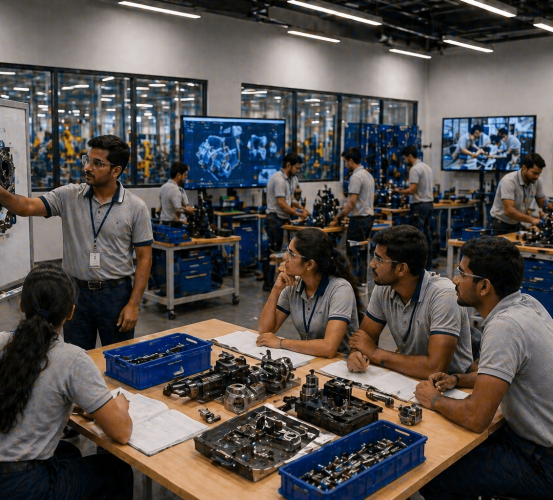 Dojo Training in Manufacturing: Improving Shop Floor Learning Through Practice