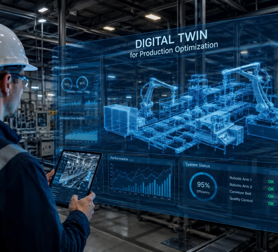 Digital Twin for Production Optimization in Manufacturing