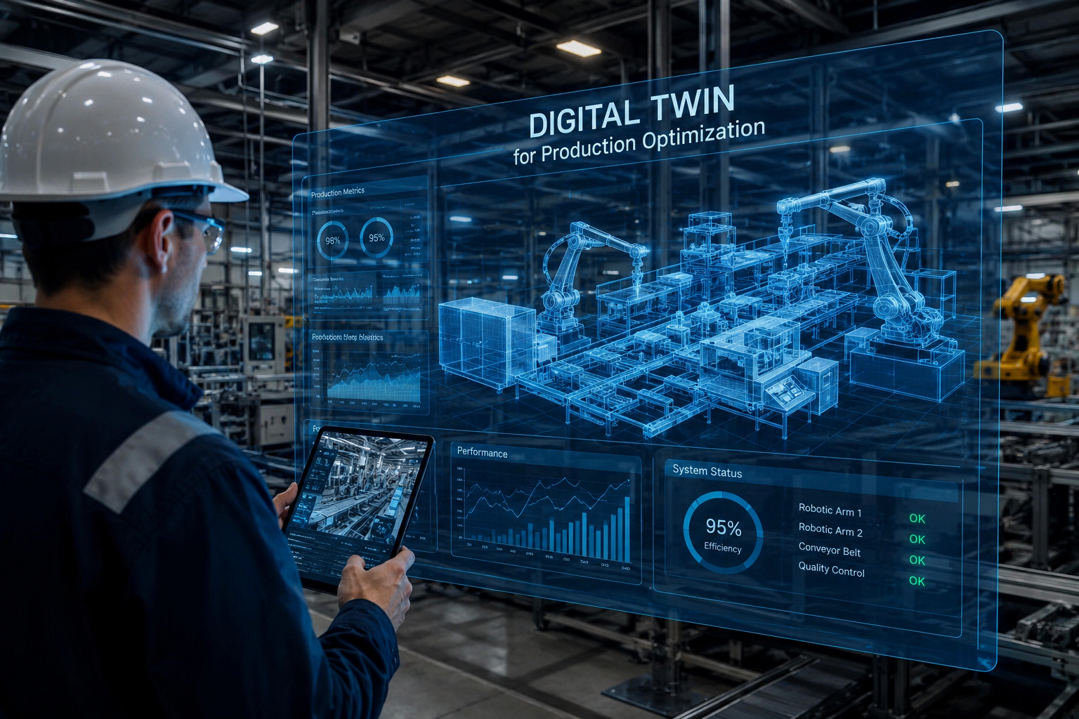 Digital Twin for Production Optimization in Manufacturing