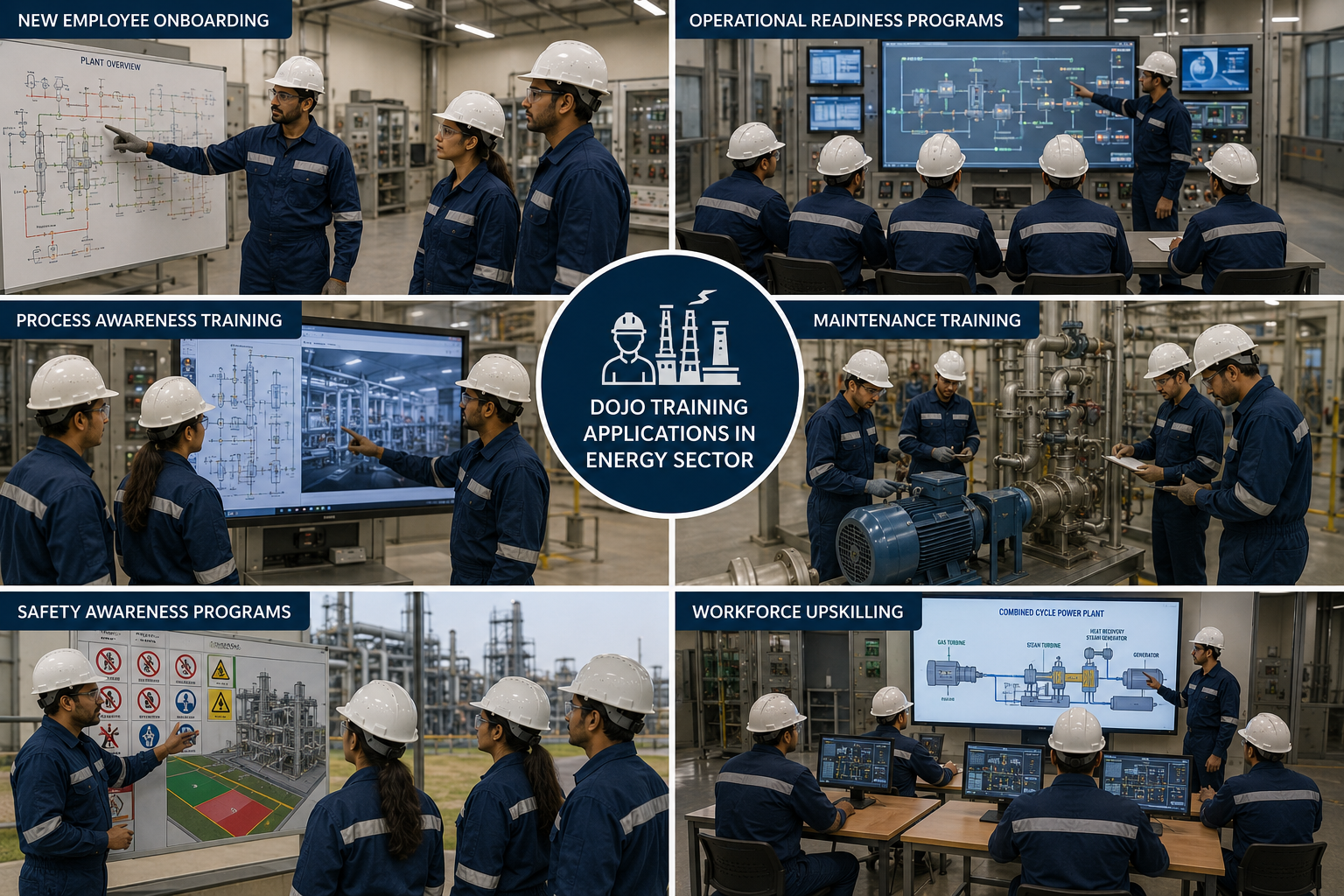 Applications of Dojo Training in the Energy Sector