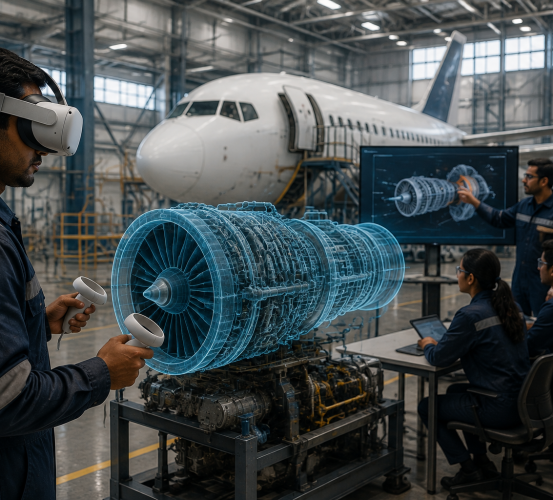 AR VR Training Solutions Bengaluru for Aerospace and Engineering Workforce Development