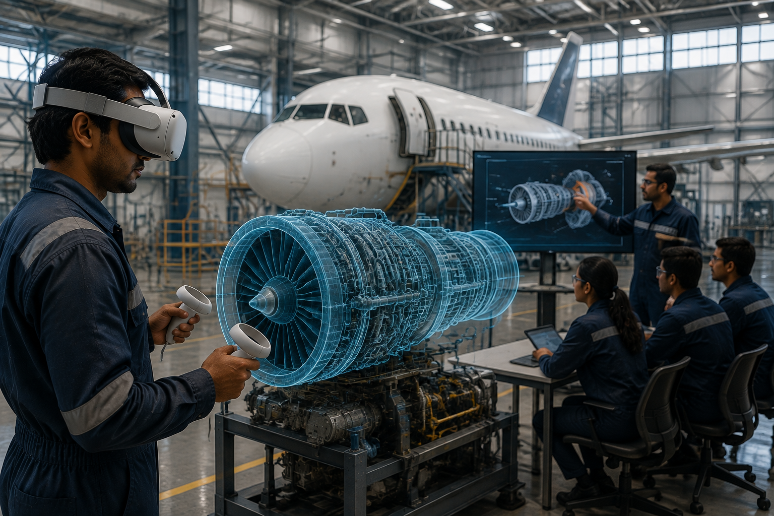 AR VR Training Solutions Bengaluru for Aerospace and Engineering Workforce Development