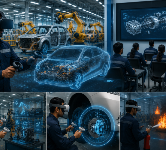 AR VR Training Solutions Chennai for Automotive and Manufacturing Workforce Development
