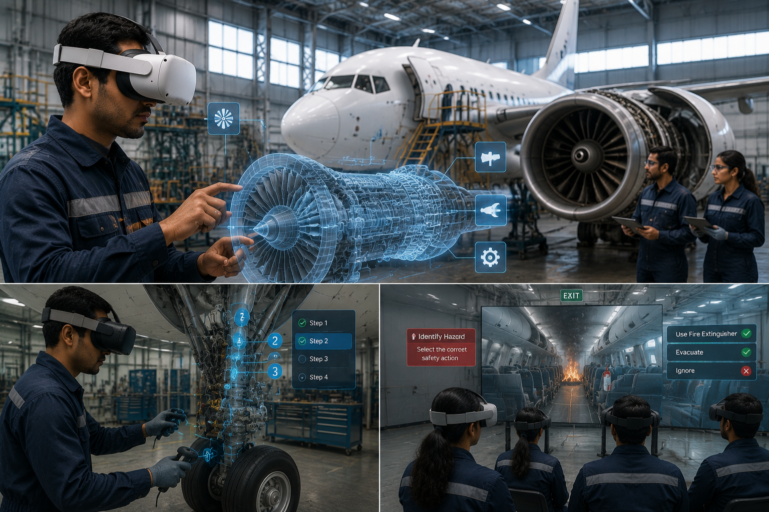 Aerospace Training Applications Using Immersive Technologies
