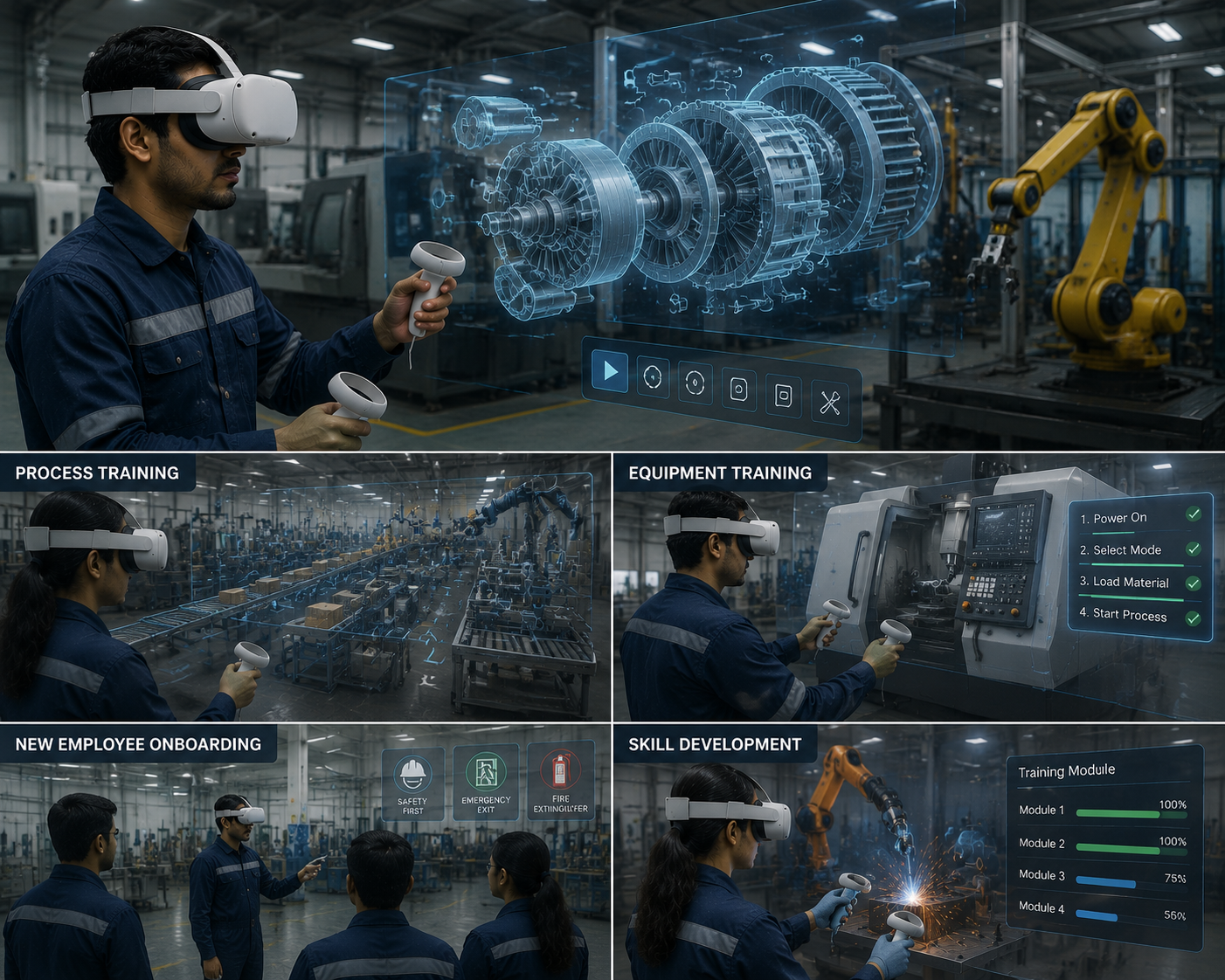 Engineering and Manufacturing Workforce Training Applications
