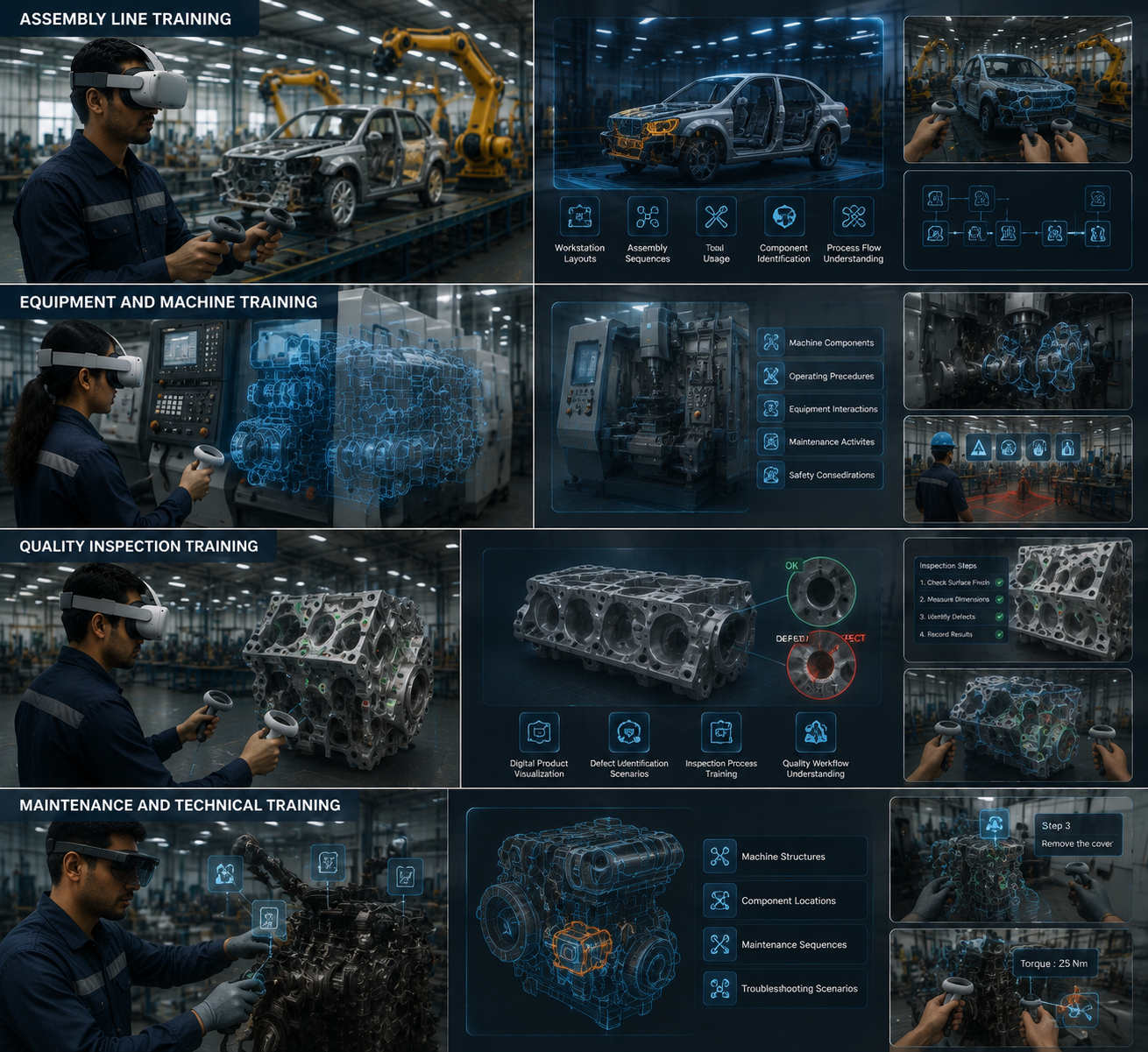How AR and VR Support Automotive Manufacturing Training