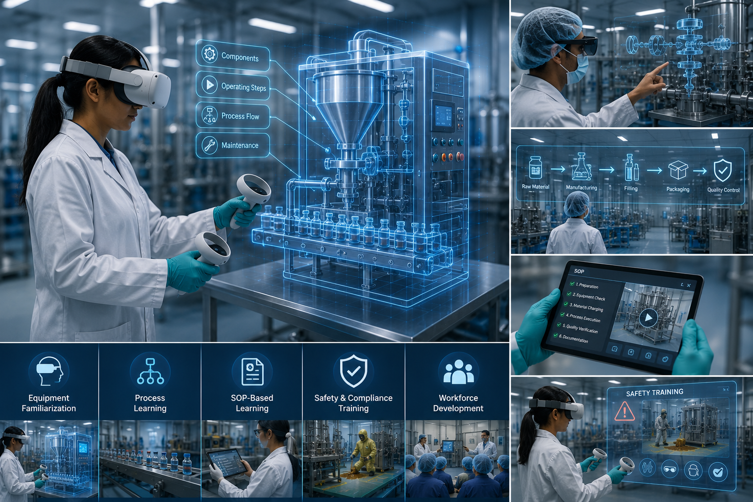 How AR and VR Support Pharmaceutical Training