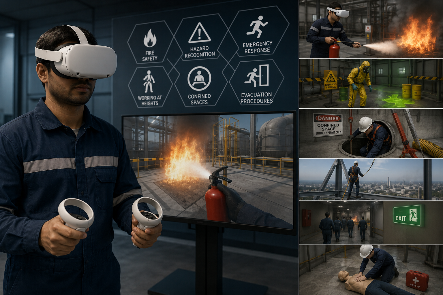 Safety Training Through Immersive Scenarios