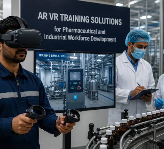 AR VR Training Solutions Hyderabad for Pharmaceutical and Industrial Workforce Development