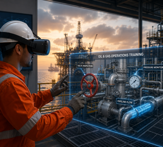 VR Training for Oil and Gas Operations: Preparing the Workforce Through Immersive Learning